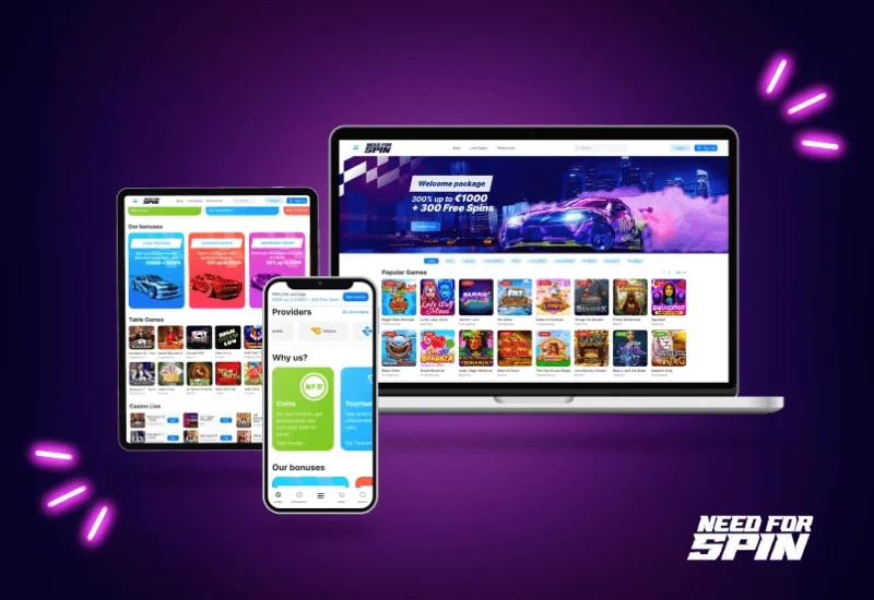 NeedForSpin Casino App-Screenshot